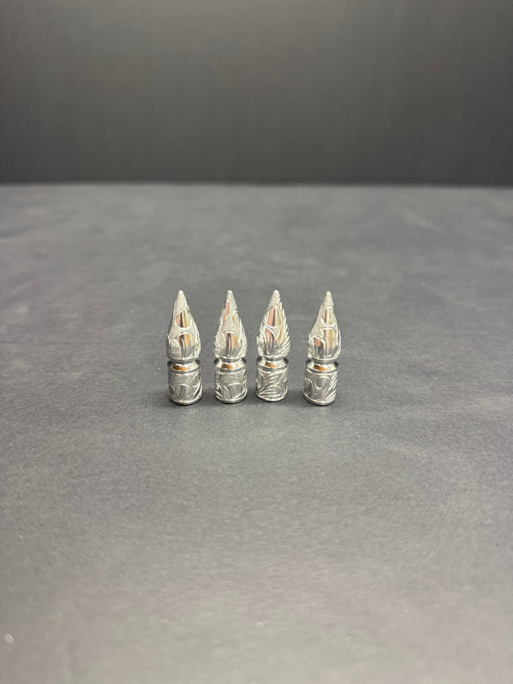Hand Engraved Valve Stem Caps