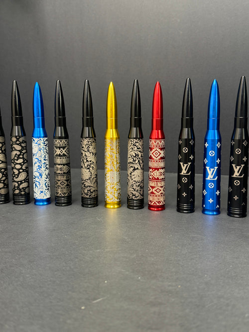 Laser Engraved Bullet Antennas