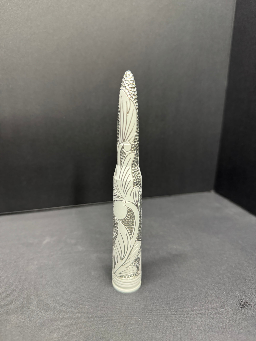 Hand Engraved Bullet Antennas