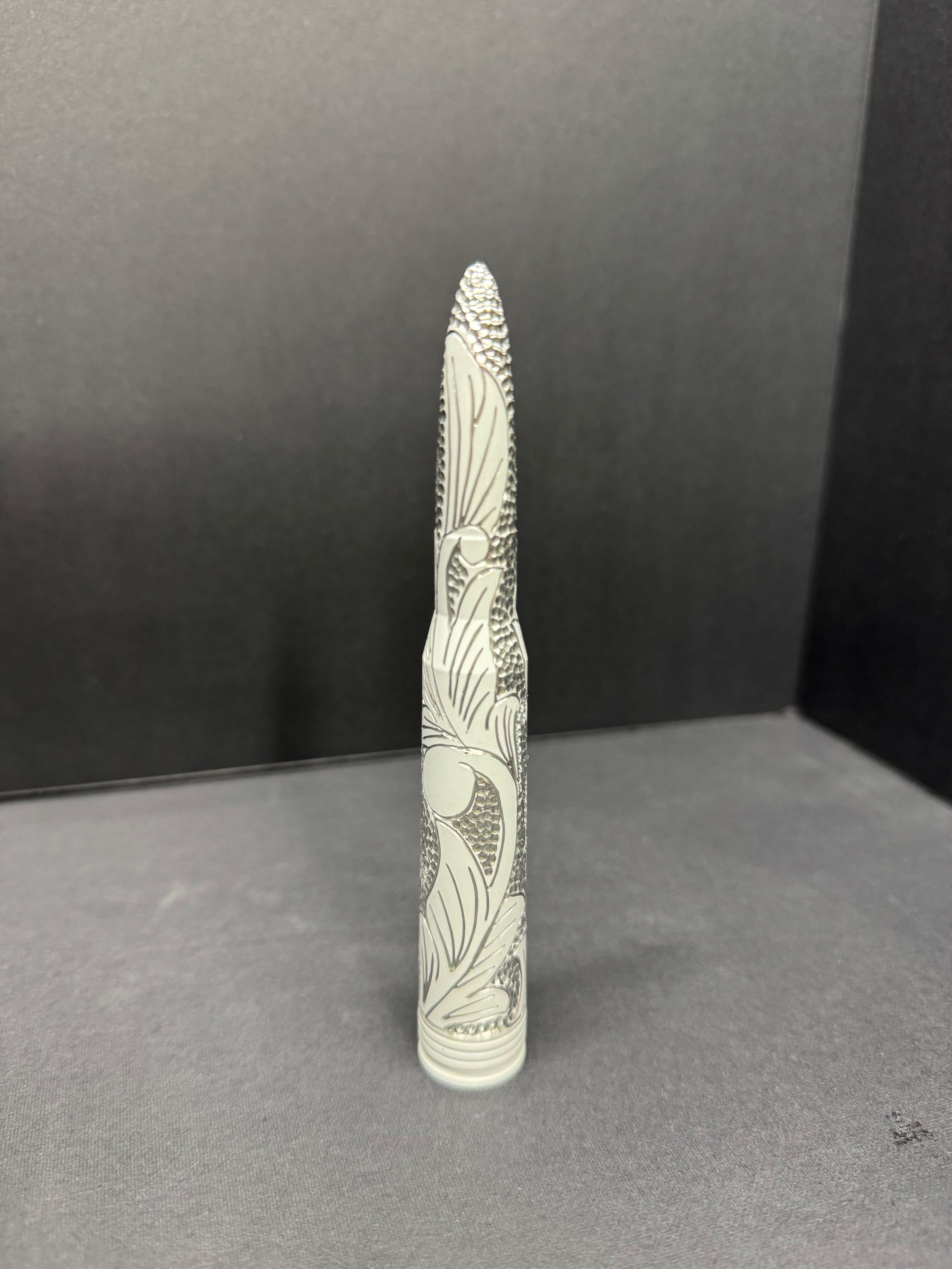 Hand Engraved Bullet Antennas