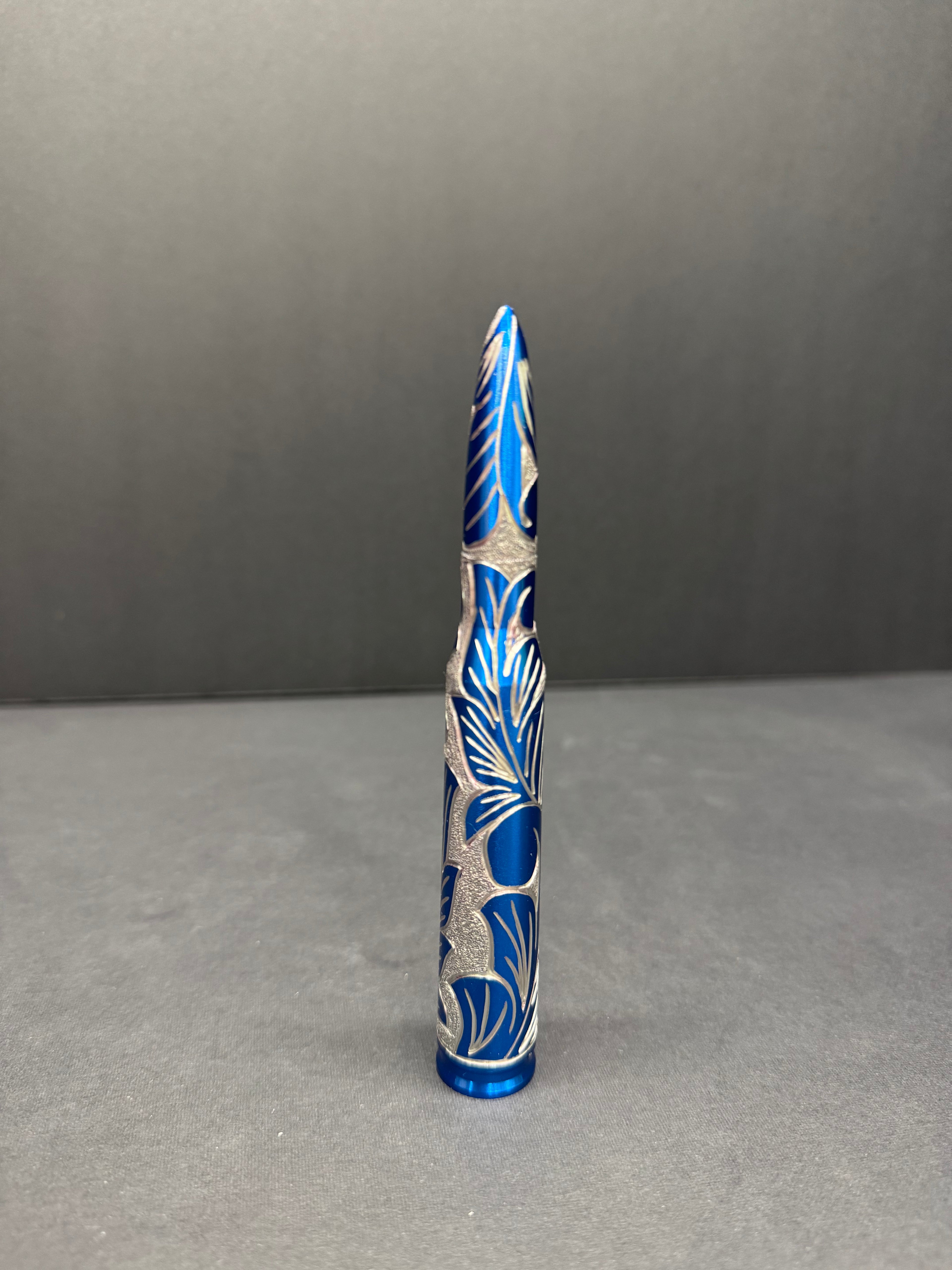 Hand Engraved Bullet Antennas