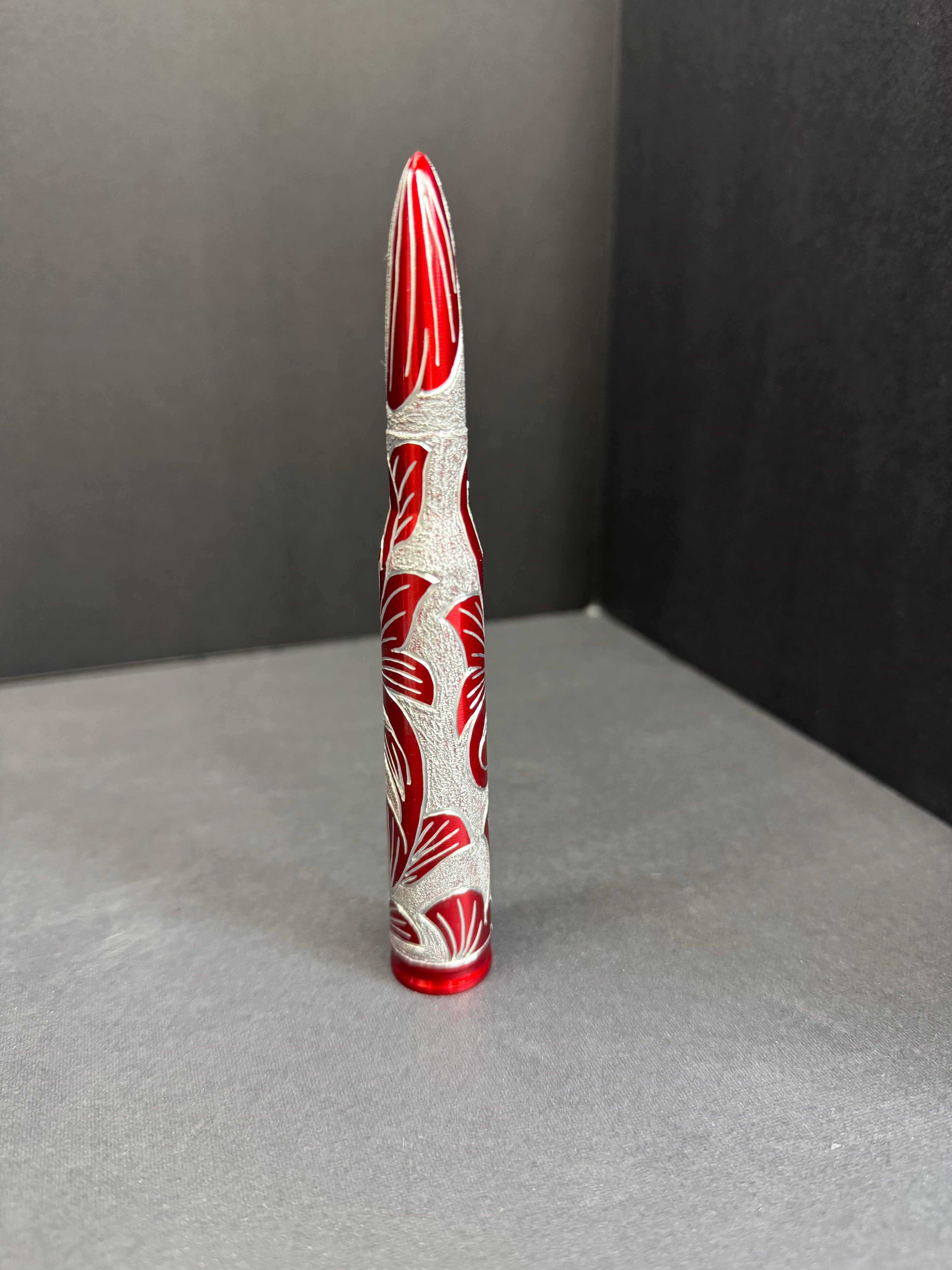 Hand Engraved Bullet Antennas